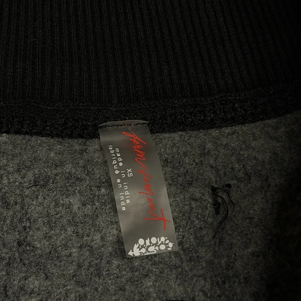 Free People Out Of The Park Pullover in Black